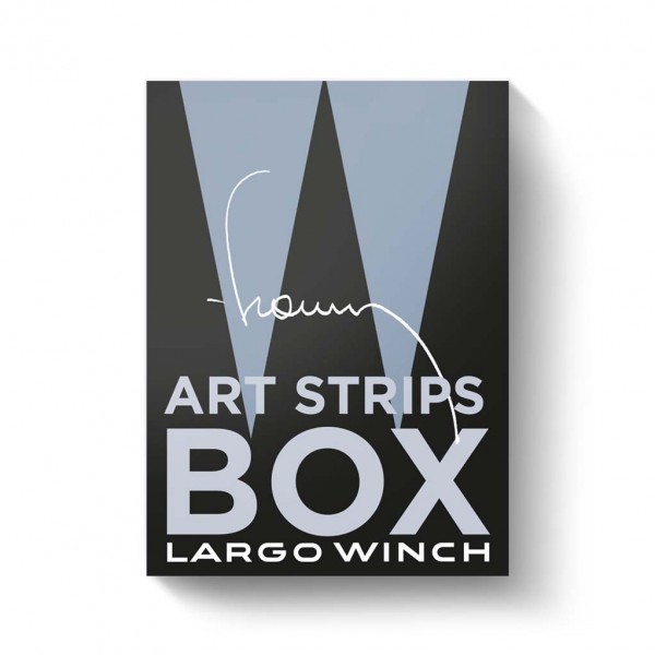 Largo Winch Art Strips Box : crayonnés