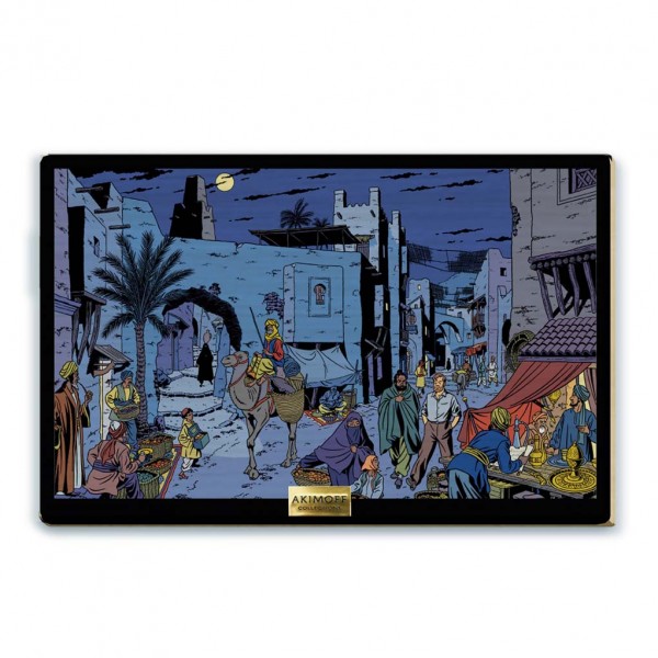 Panel painting -  Mortimer et Nasir à Turbat