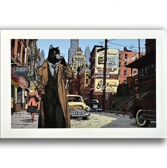 Tirage d'art Blacksad - New-York - principal