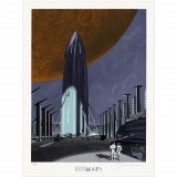 Screen print François Schuiten : Destination Mars