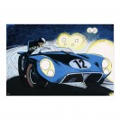 Michel Vaillant Art Strip, Le Mans '57 (Plexiglas, 180x120 cm) - principal