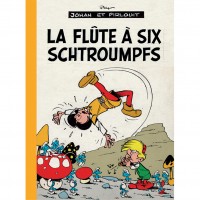 Tirage de tête Hennebelle La Flûte à six Schtroumpfs offset