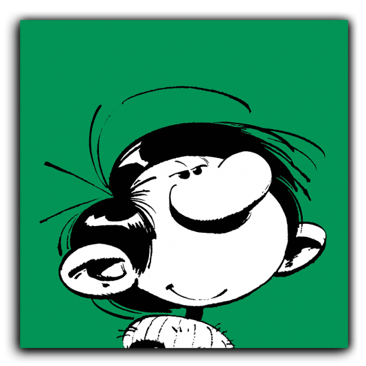 Sérigraphie Classiques de la BD - Gaston - principal