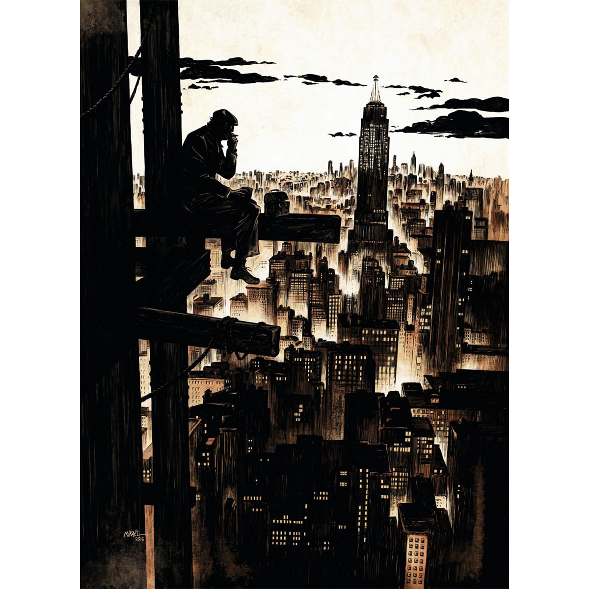 Couverture originale - Giant, tome 1 - Tirage unique sur Dibond - principal