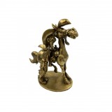 Figurine Pixi Atomax Bronze Lucky Luke et Jolly Jumper riant
