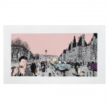 Pigment print Nestor Burma par Tardi le 4ème arrondissement