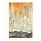 Tirage d'art Schuiten, Utopies bruxelloises - principal