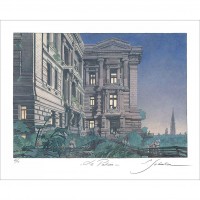 Digigraphie Schuiten, Le Palais 2050