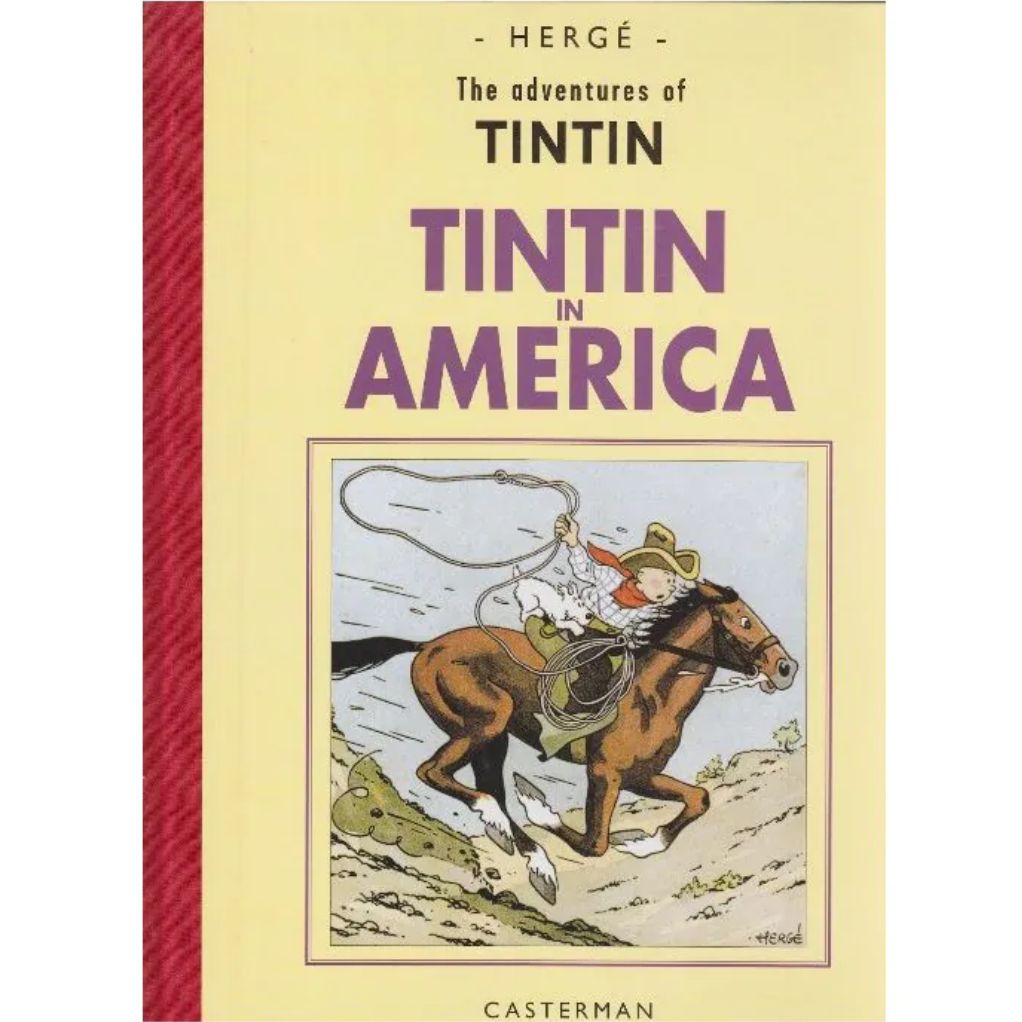 Tintin in America - édition américaine fac-similé - principal
