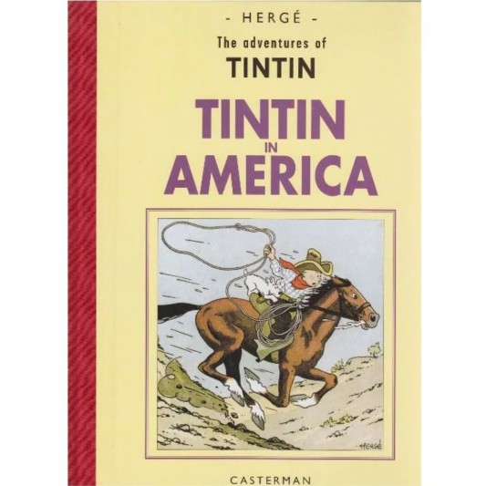 Tintin in America - édition américaine fac-similé - principal