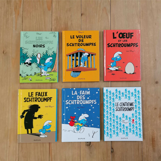 Une chance de gagner six mini-récits Les Schtroumpfs - principal