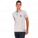 Polo patch Michel Vaillant, gris,Taille S