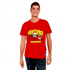 T-Shirt VROAR rouge, Michel Vaillant,Taille M