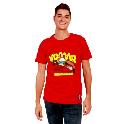 T-Shirt VROAR rouge, Michel Vaillant, Taille XL - principal