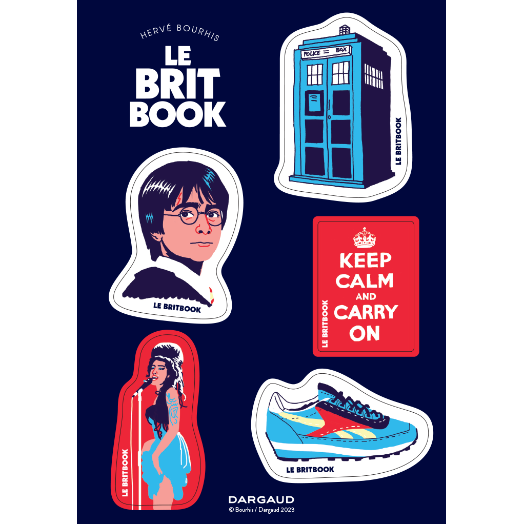 Stickers Le Britbook - principal