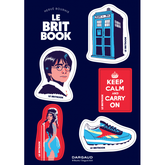 Stickers Le Britbook - principal