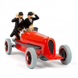 Véhicule de collection Tintin au 1/12, Bolide rouge des Cigares du Pharaon