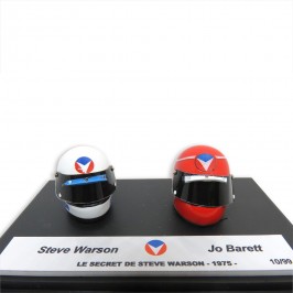 Duo de mini casques Michel Vaillant - Steve Warson et Jo Barett - Le secret de Steve Warson