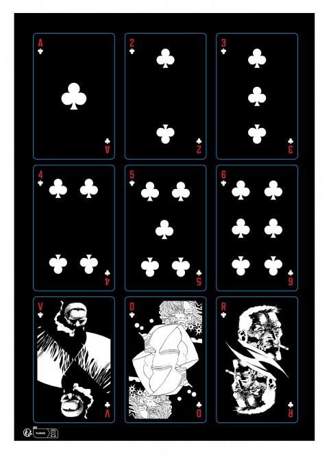 Planche de cartes à jouer Sin City T1 - principal