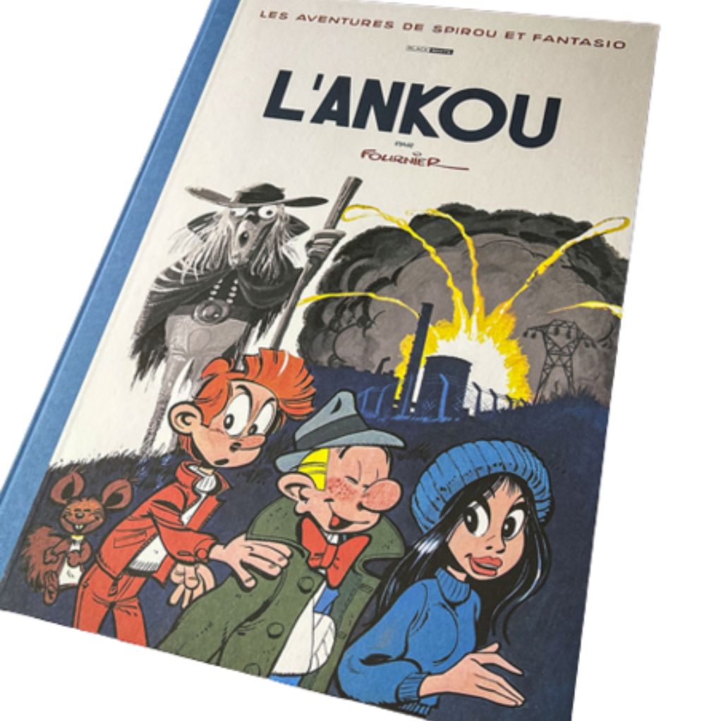 Tirage de luxe - Spirou et Fantasio - l'Ankou par Fournier - Black & White éditions - principal