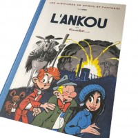 Tirage de luxe - Spirou et Fantasio - l'Ankou par Fournier - Black & White éditions