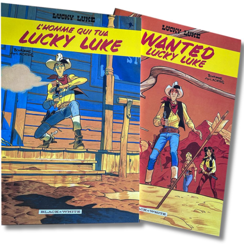 Lucky Luke vu par Matthieu Bonhomme, version souple - principal
