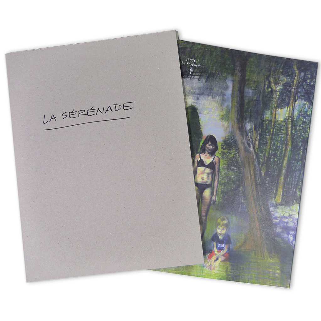 Portfolio Blutch - La Sérénade - Volume 2 - Version avec un dessin original - principal