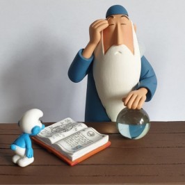 Figurine Homnibus et Le Schtroumpf - Exclusivité Zédibulle