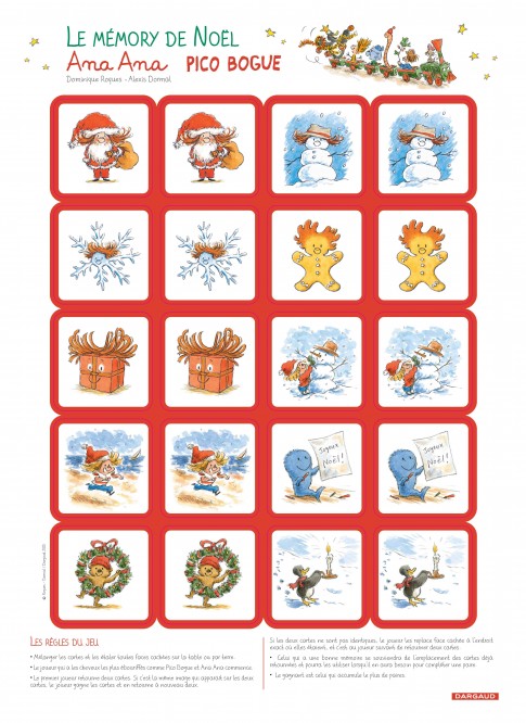 Memory de Noël Ana Ana & Pico Bogue - principal
