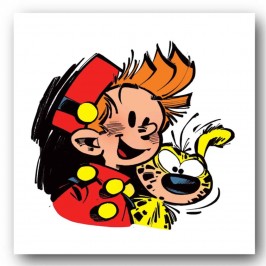 Tableau Spirou - Spirou et le Marsupilami