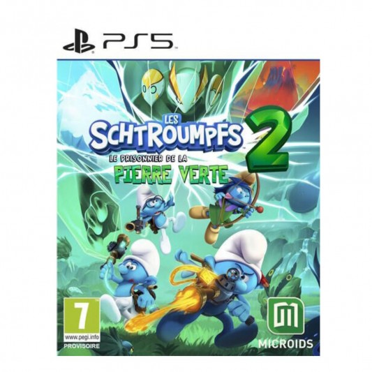 LES SCHTROUMPFS 2 - LE PRISONNIER DE LA PIERRE VERT (PS5) - principal