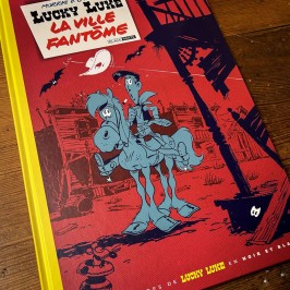 Tirage de luxe Lucky Luke - Tome 25 - La ville Fantôme - Impression N&B