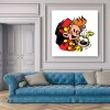 Tableau Spirou - Spirou et le Marsupilami - 100 x 100 cm - principal