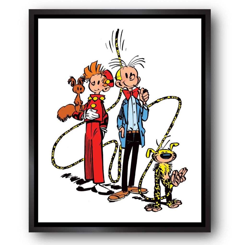 Fariboles Franquin Spirou - Spirou, Fantasio, Spip et le Marsupilami