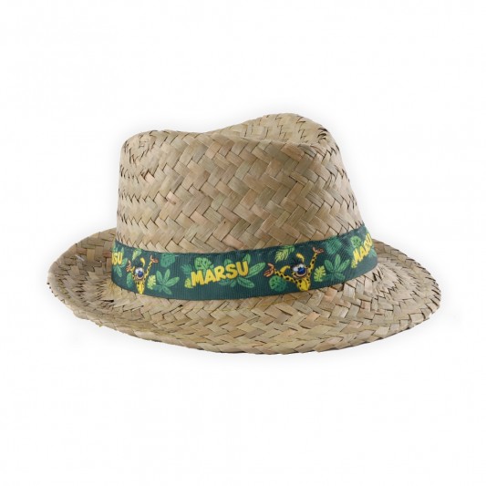 Chapeau de paille et son bandeau - Marupilami - principal