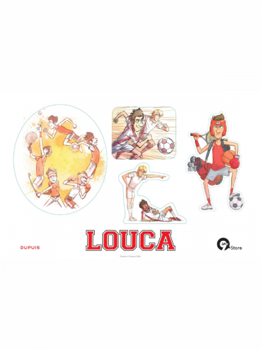 Planche de stickers Louca