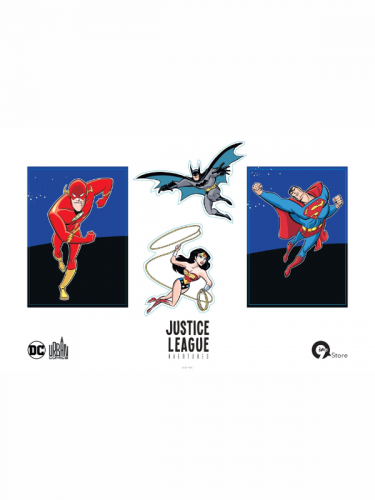 Planche de stickers Justice League