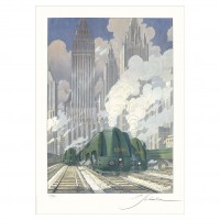 Tirage d'art Schuiten - La Type 12 - New York