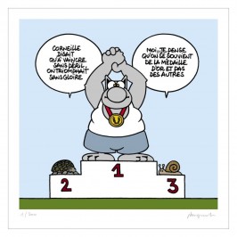 Digigraphie Le chat de Geluck - Médaille d'or