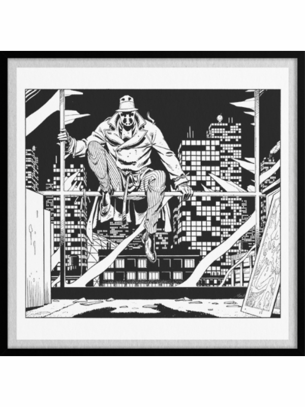 Sérigraphie Watchmen exclusivité 9e Store - principal