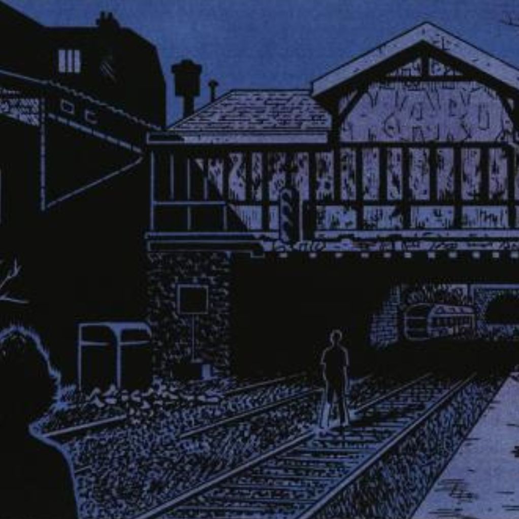 Sérigraphie Le Cas David Zimmerman - La Gare - principal