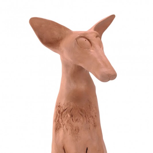 Statuette - Le Chat du Rabbin - Version Patine Terre - principal