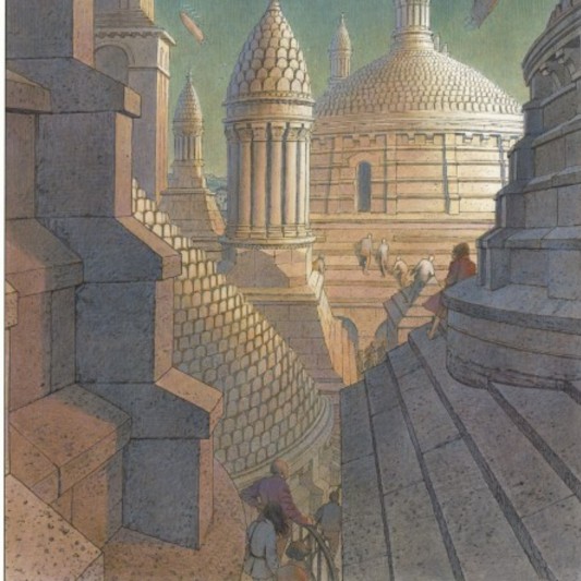 Tirage d'Art - Le Périgueux - François Schuiten - principal
