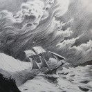 Tirage d'Art Riff Reb's - Bateau en Mer - principal