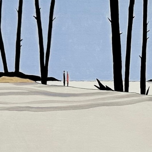 Estampe Pigmentaire - Les îles - François Avril - principal