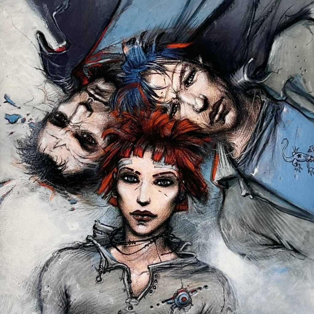 Estampe pigmentaire - Le sommeil du monstre - Enki Bilal - principal