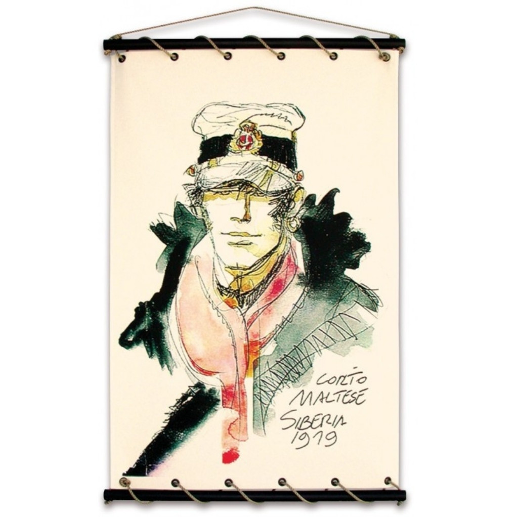 Toile tendue coton Corto Maltese - 1919 - principal