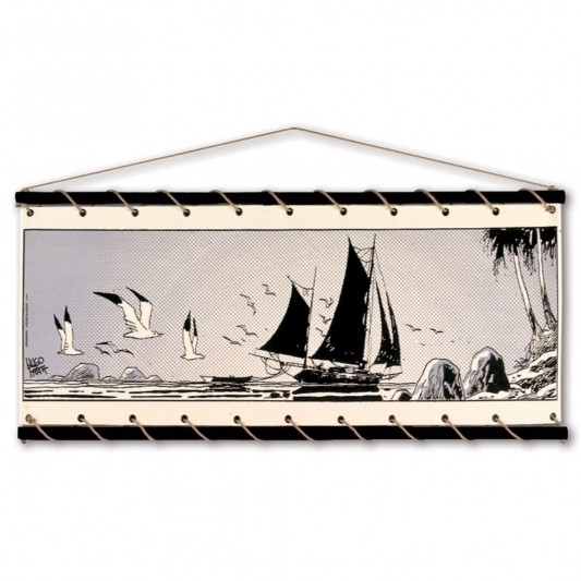 Toile tendue Corto Maltese - Accostage - principal