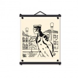 Toile tendue coton Corto Maltese - Cannaregio