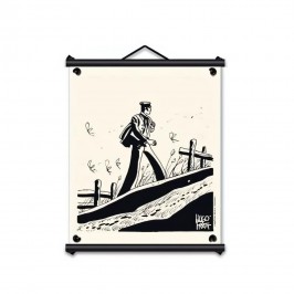 Toile tendue coton Corto Maltese - Chine